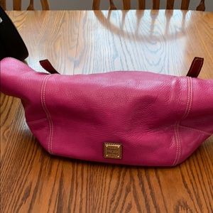 Hot Pink Large DB Satchel